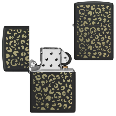 ZAPALNICZKA ZIPPO SKULL LEOPARD